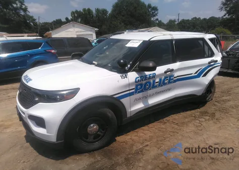 2020 Ford Police Interceptor из США, поврежденный, VIN 1FM5K8AB4LGC94508